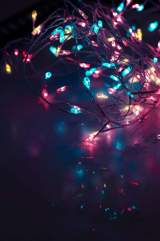 Party lights background