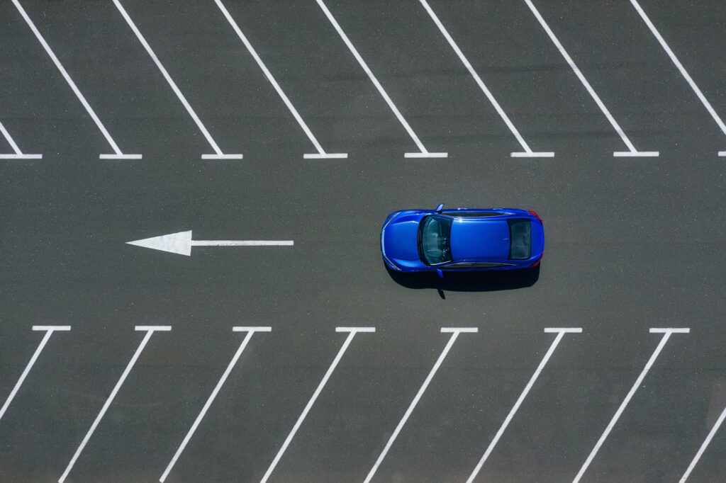 Parking lot cleaning